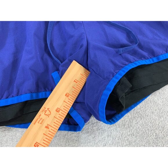 Nike Dri Fit TEMPO Compression‎ Lined Running Shorts (Women's Medium) Blue - 3" - Picture 8 of 9